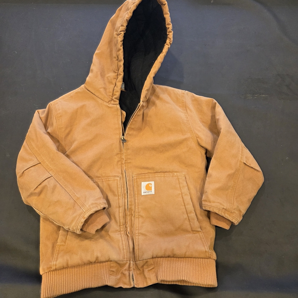 Carhartt Brown Hooded Jacket